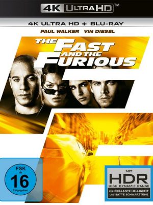 The Fast and the Furious  (4K Ultra HD) (+ Blu-ray 2D)