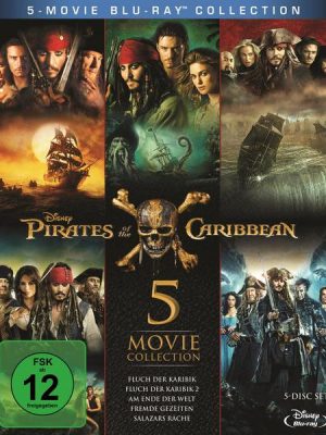 Pirates of the Caribbean 1-5 Box  [5 BRs]