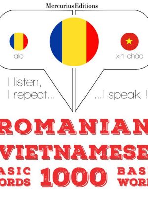 Română - vietnameză: 1000 de cuvinte de bază