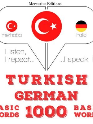 Türkçe - Almanca: 1000 temel kelime