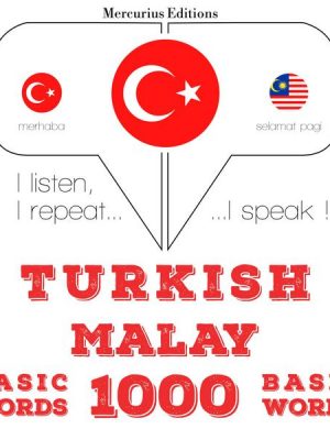 Türkçe - Malayca: 1000 temel kelime