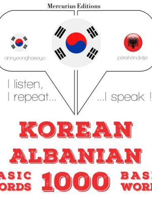 1000 essential words in Albanian
