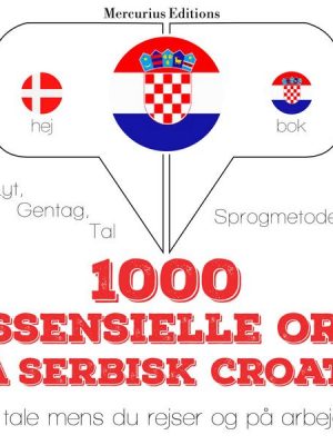 1000 essentielle ord i serbisk croato