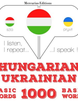 Magyar - ukrán: 1000 alapszó