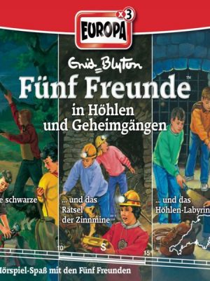 3er-Box: Fünf Freunde in Höhlen und Geheimgängen