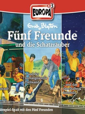 3er-Box: Fünf Freunde und die Schatzräuber