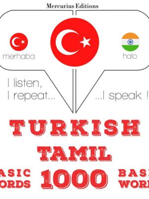 Türkçe - Tamil: 1000 temel kelime