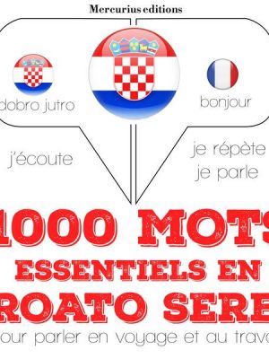 1000 mots essentiels en croato serbe