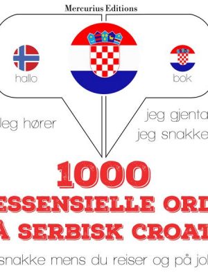 1000 essensielle ord på serbisk croato