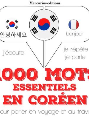 1000 mots essentiels en coréen