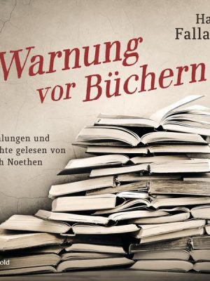 Warnung vor Büchern