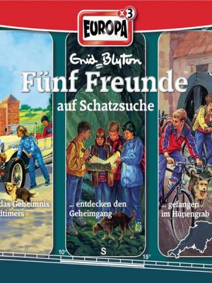 3er-Box: Fünf Freunde auf Schatzsuche