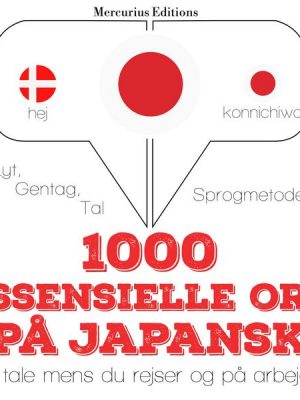1000 essentielle ord på japansk
