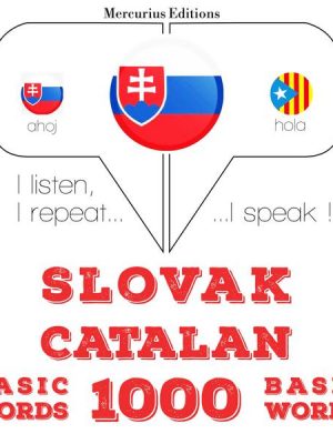 Slovenský - katalánska: 1000 základných slov