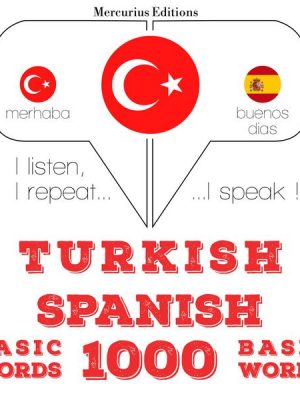 Türkçe - İspanyolca: 1000 temel kelime