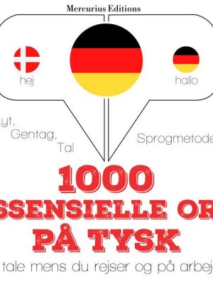 1000 essentielle ord på tysk