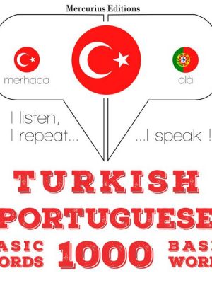 Türkçe - Portekizce: 1000 temel kelime