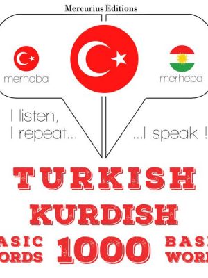 Türkçe - Kürtçe: 1000 temel kelime