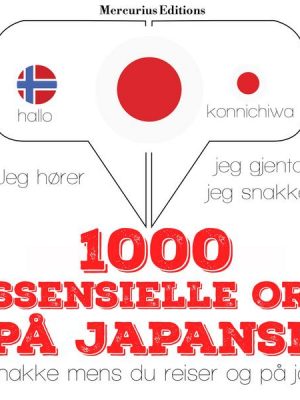 1000 essensielle ord på japansk