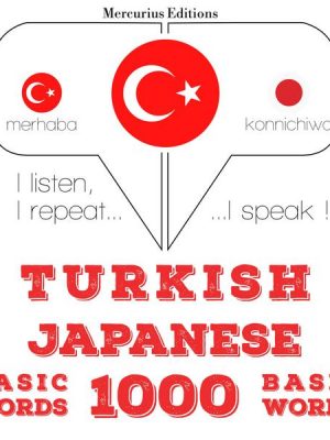 Türkçe - Japonca: 1000 temel kelime