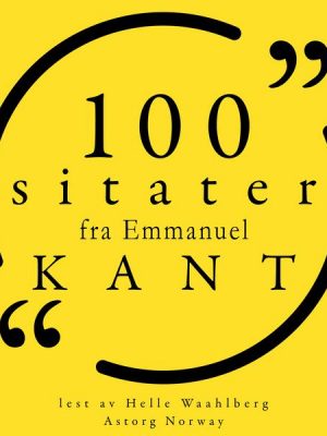 100 sitater fra Immanuel Kant