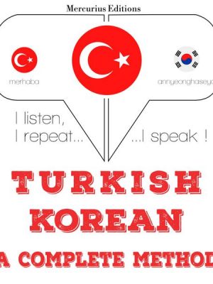 Türkçe - Korece: eksiksiz bir yöntem