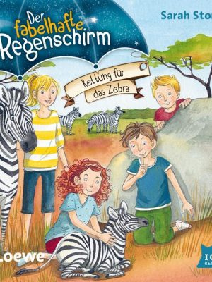 Der fabelhafte Regenschirm. Rettung für das Zebra