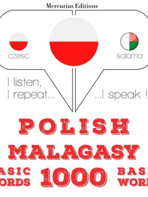 Polski - malgaski: 1000 podstawowych słów