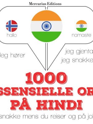 1000 essensielle ord på hindi