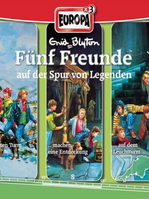 3er-Box: Fünf Freunde auf der Spur von Legenden (Folgen 09/14/16)