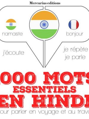 1000 mots essentiels en hindi