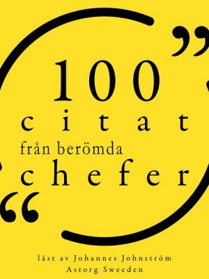 100 citat från berömda chefer