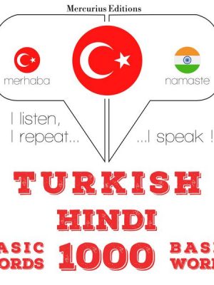 Türkçe - Hintçe: 1000 temel kelime