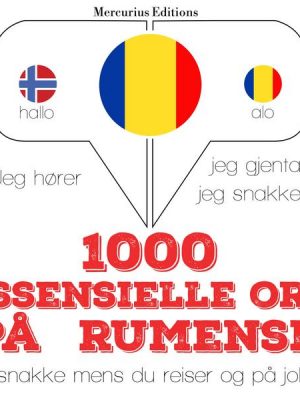 1000 essensielle ord på rumensk