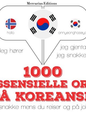 1000 essensielle ord på koreansk