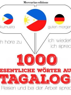 1000 wichtige Wörter auf Tagalog für die Reise und die Arbeit