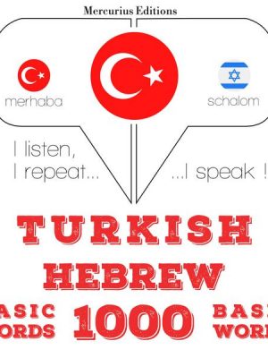 Türkçe - İbranice: 1000 temel kelime