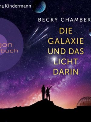 Die Galaxie und das Licht darin