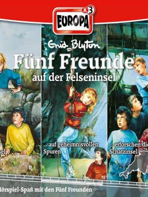 3er-Box: Fünf Freunde auf der Felseninsel