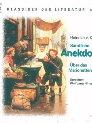 Sämtliche Anekdoten - Über das Marionettentheater