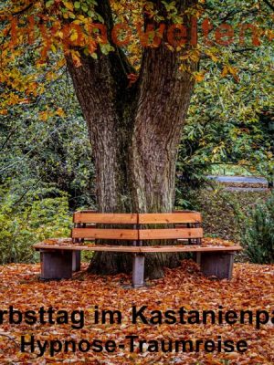 Herbsttag im Kastanienpark